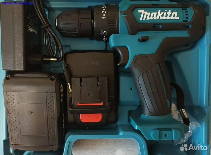 Шуруповёрт Makita 21v ударный 3 режима