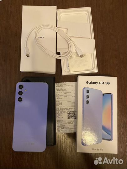 Samsung Galaxy A34, 8/256 ГБ