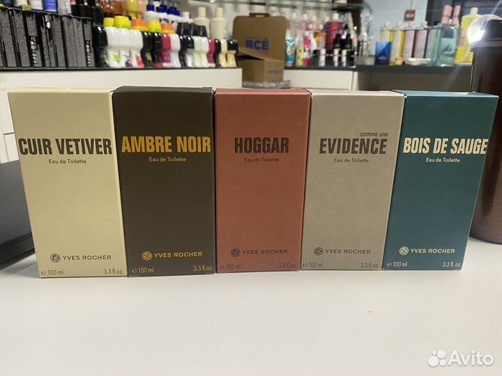 Парфюмерия мужская Ив Роше 100 мл