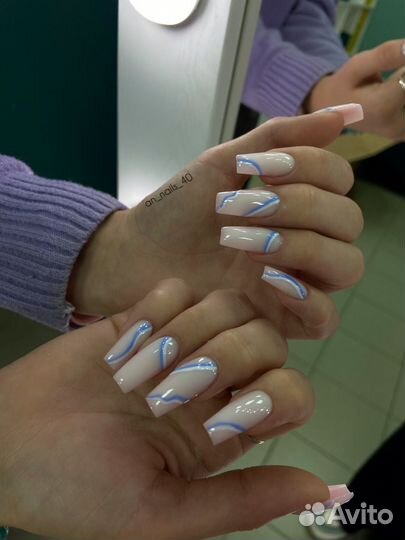 Маникюр, гель лак, наращивание ногтей