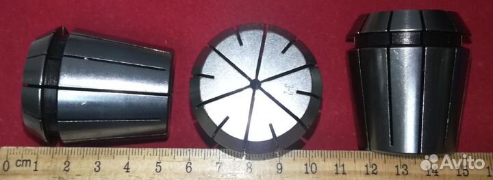 Цанги ER 40 комплект 14 шт (3, 4, 5, 6, 8, 10, 12