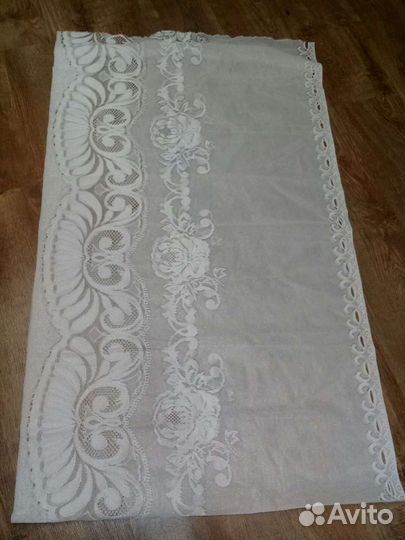 Занавески.тюль. много