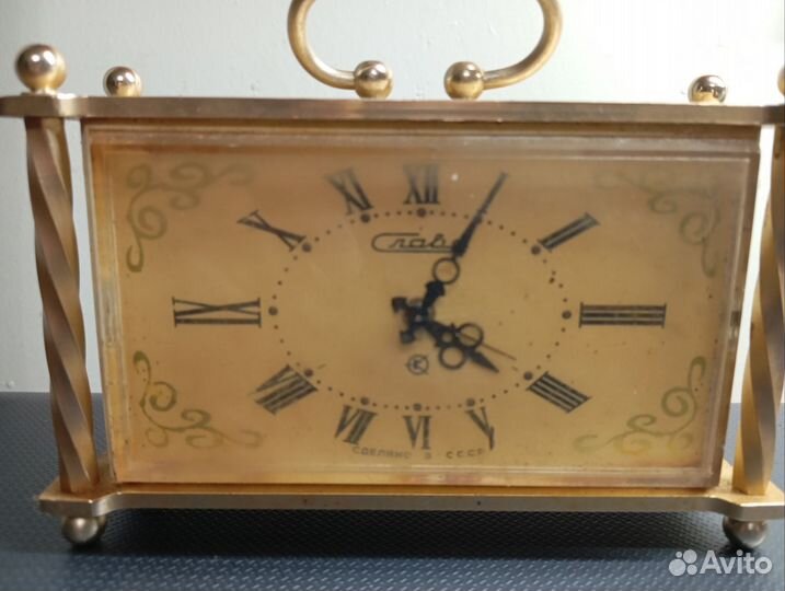 Часы настольные слава СССР