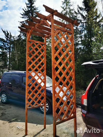 Арка садовая деревянная / Пергола