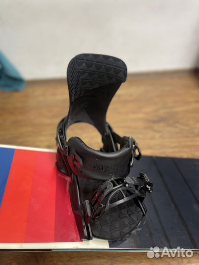 Сноуборд salomon huck knife + salomon trigger