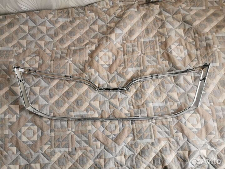 Накладка на решетку радиатора шкода октавия а7