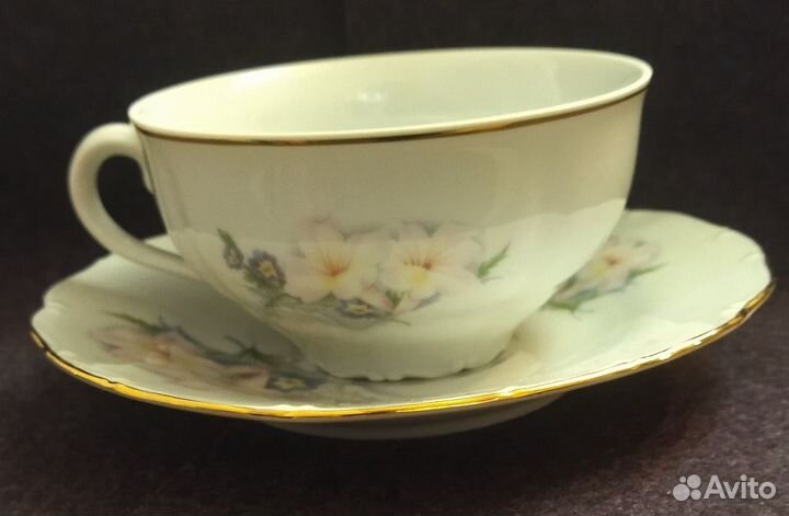 Чешский молочник и чайная пара Богемия Haas&Czjzek