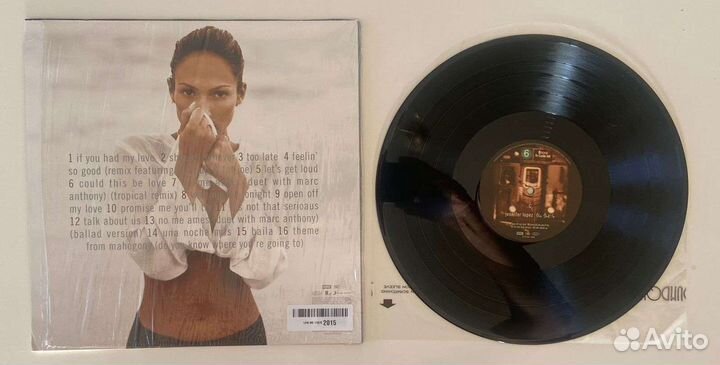 Jennifer Lopez виниловая пластинка
