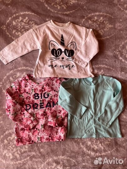 Пакет вещей на девочку