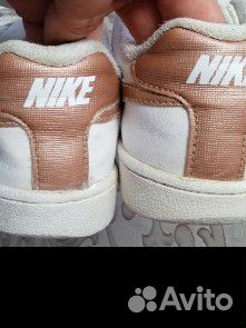 Кожаные кроссовки Nike