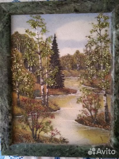 Картина из натурального камня