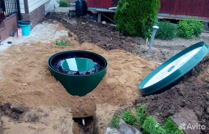 Септик монтаж в 1 день