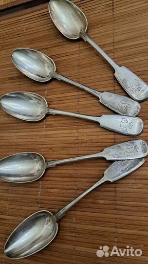 Серебряные царские ложки