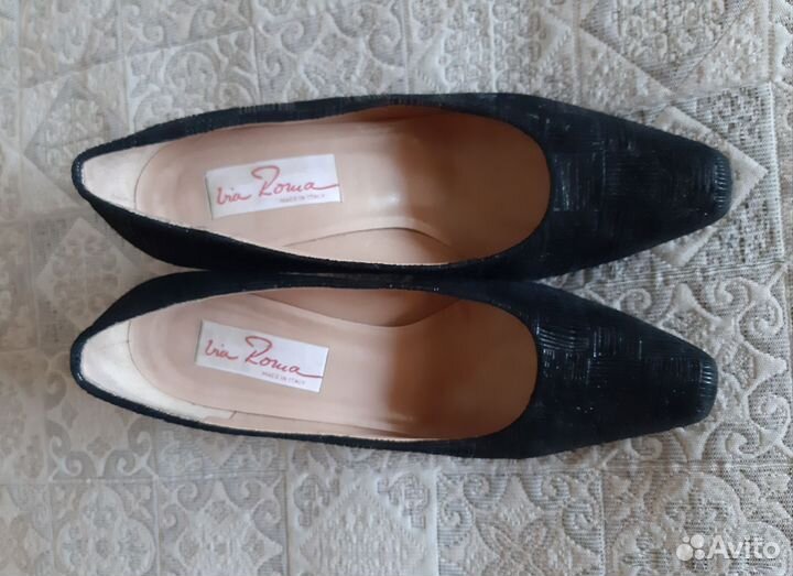 Туфли р.38 Via Roma итал