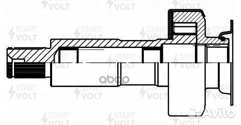 Привод стартера (бендикс) startvolt VCS 1909 VCS