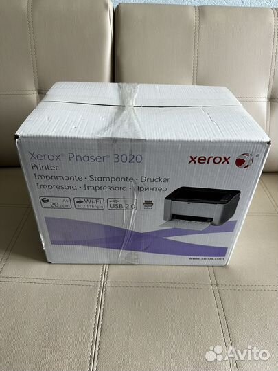 Принтер лазерный xerox Phazer 3020 новый
