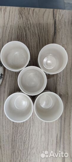 Китайский чайный набор с иероглифами