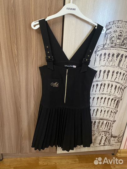 Сарафан школьный черный