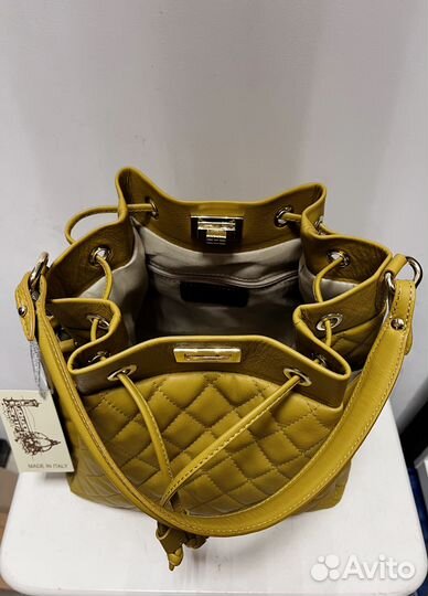 Новая кожаная сумка Италия