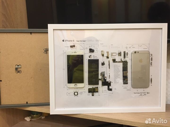 iPhone в рамке