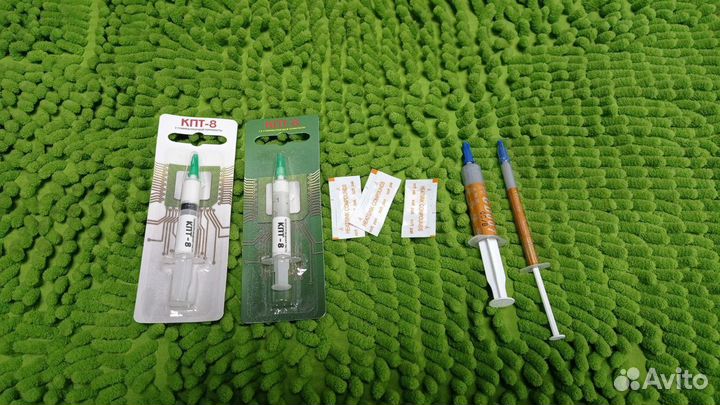 Термопаста для компьютера разная в ассортименте