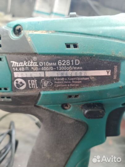 Шурпаверт аккумуляторный макита