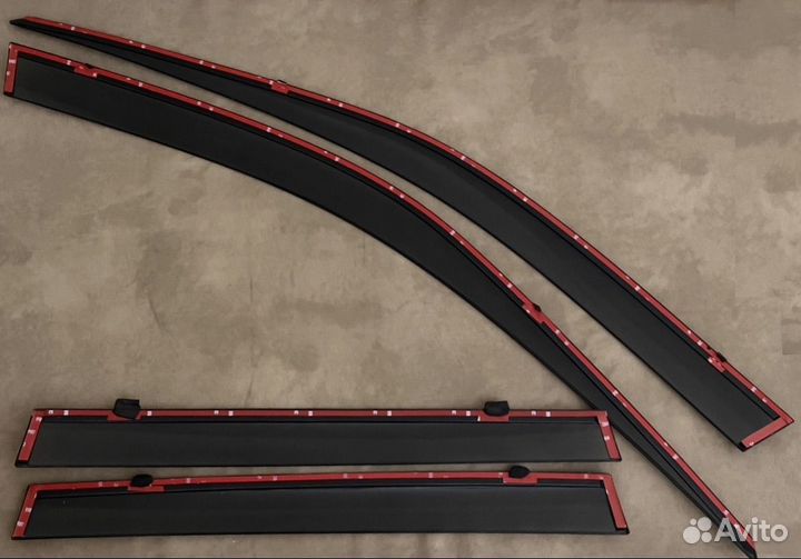 Ветровики на окна для Subaru Forester 2018-2023