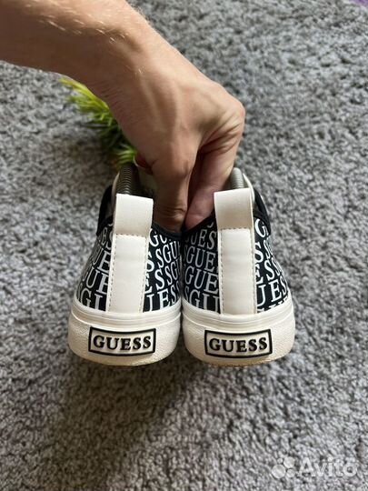 Оригинал Guess Кеды Кожаные