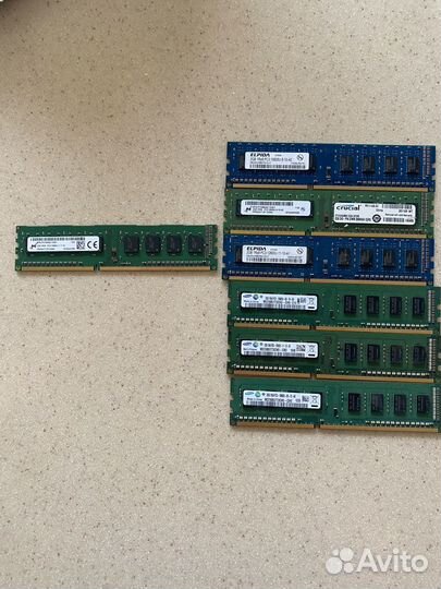 Оперативная память ddr3 2 gb, 4 gb