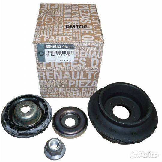 Renault 543A06915R Опора амортизатора в сборе Rena