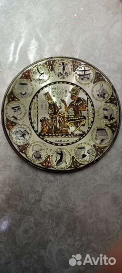Тарелка настенная египет