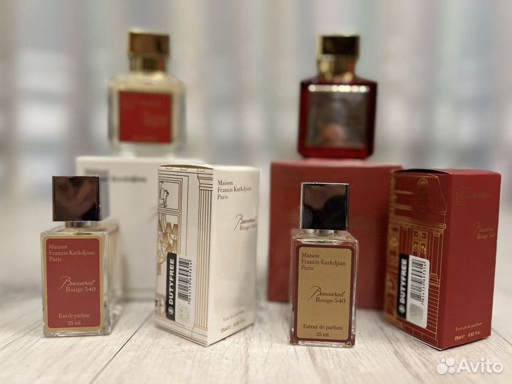 Духи унисекс Baccarat Rouge 540 красные