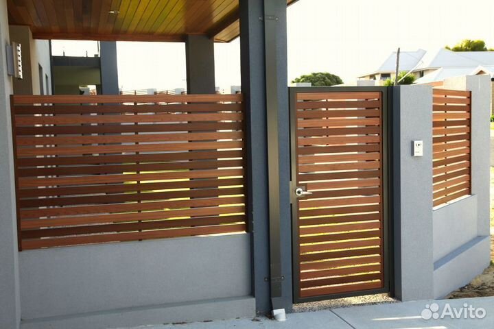 Забор Ранчо горизонтальный