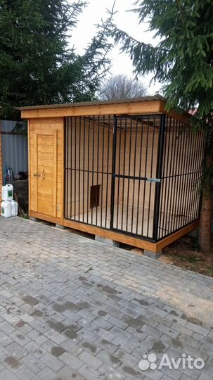 Вольер уличный для собак № 032