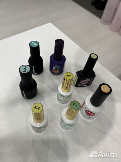 Гель лаки для маникюра набор