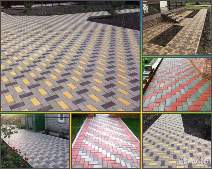 Укладка брусчатки