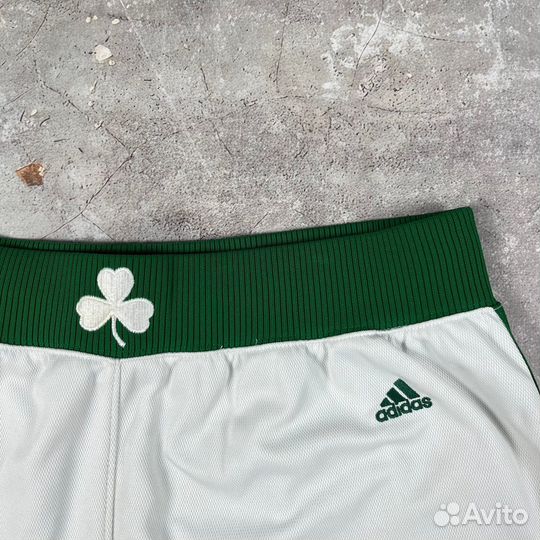 Шорты Adidas x Boston Celtics Оригинал Винтаж XXL