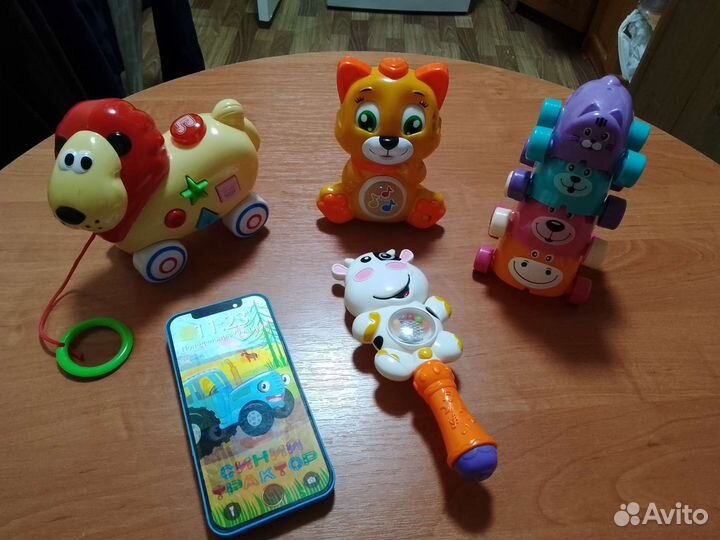 Развивающие игрушки пакетом