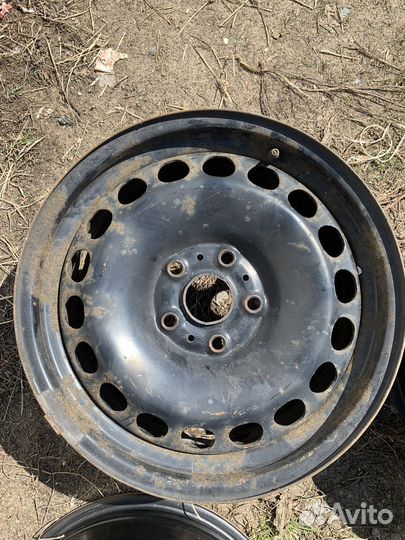 Диски штампованные r16 на Фольксваген Тигуан