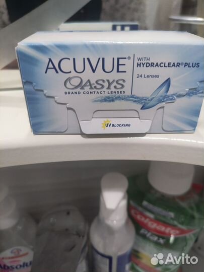 Линзы контактные acuvue oasys 1,25