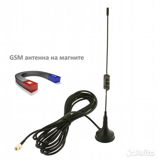 GSM антенна GSM 2db RG174