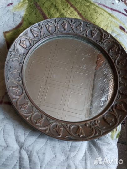 Блюдо сервировочное СССР металл