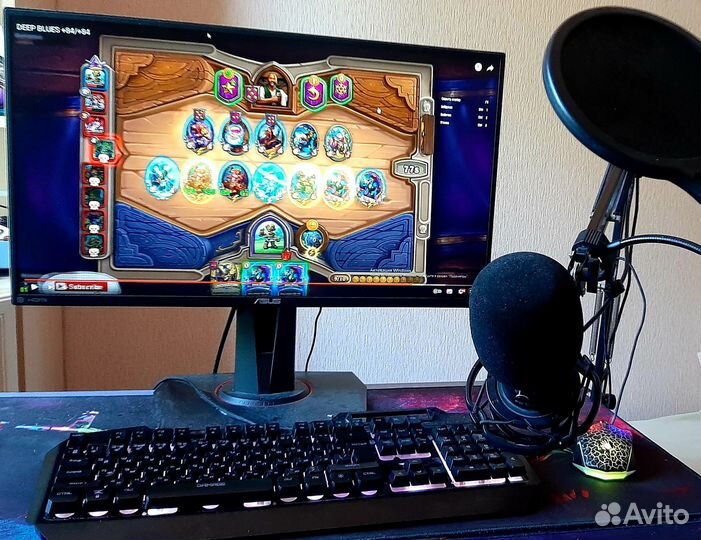Монитор asus TUF Gaming VG249Q 23.8” 144Hz