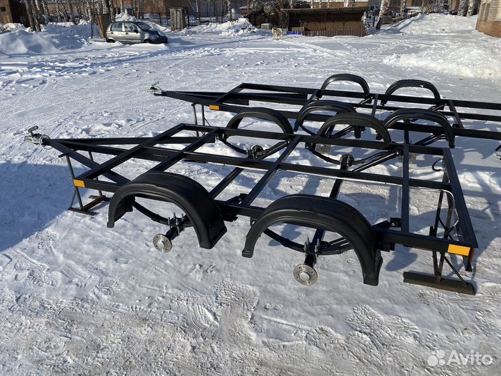 Прицеп плпиформа, скотовоз 2500:1500