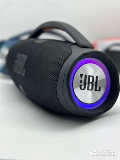 Колонка jbl box3 mini LED