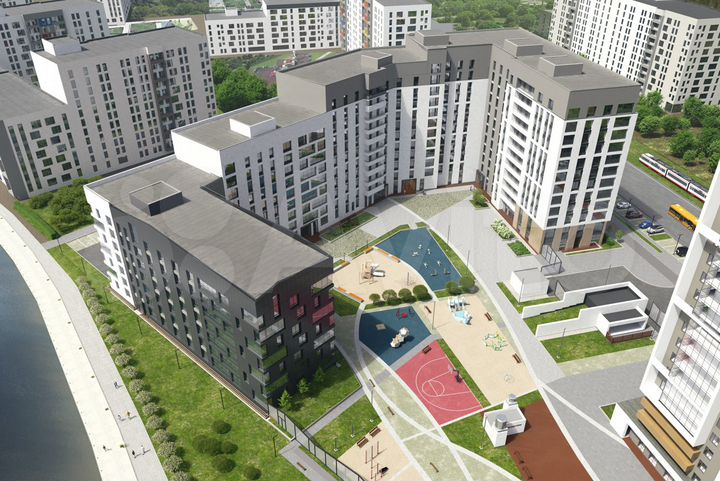 2-к. квартира, 76 м², 9/12 эт.