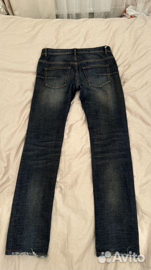 Dior Homme cummerbund jeans 2003