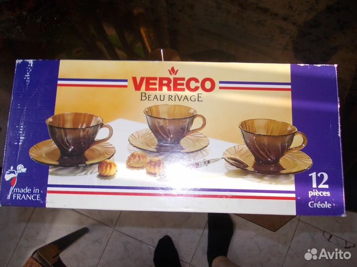 Чайный набор Duralex Vereco