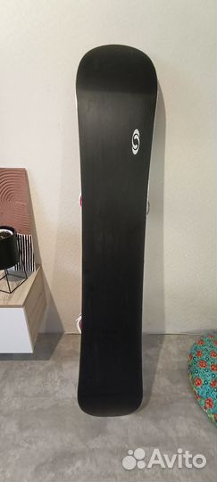Сноуборд с креплениями 154