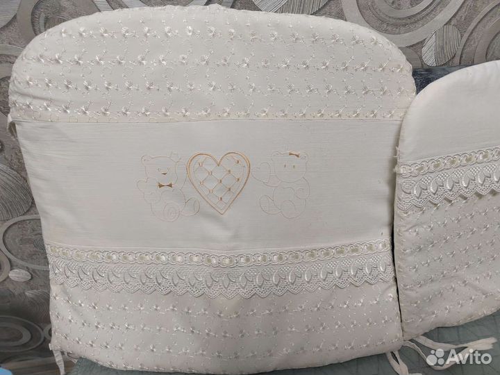 Бортики в детскую кроватку бу